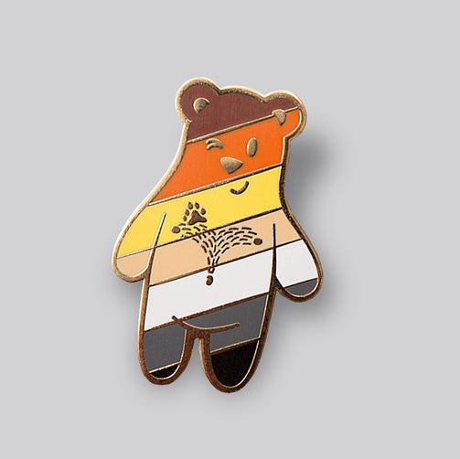 Bear Buddy Pin - GAYPIN'