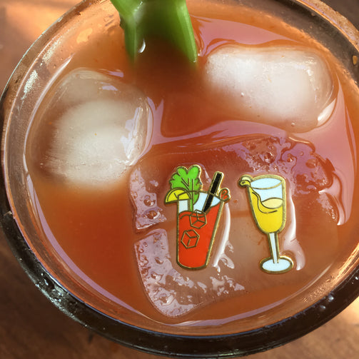 Brunch Buddies Pin Set - GAYPIN'