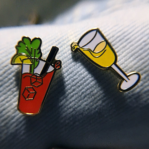 Brunch Buddies Pin Set - GAYPIN'