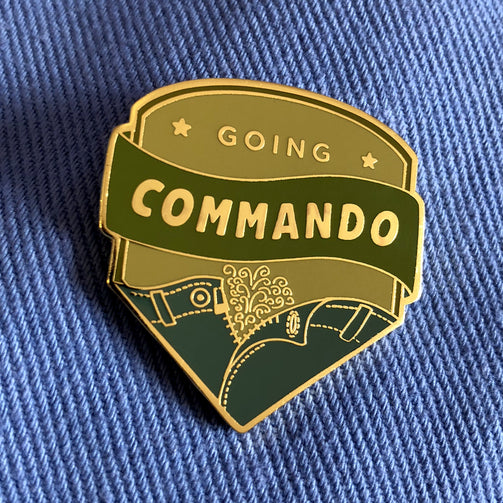 Going Commando Pin - GAYPIN'