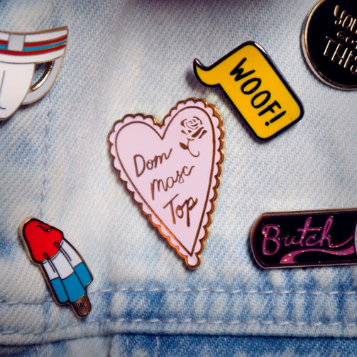 Dom Masc Top Pin - GAYPIN'