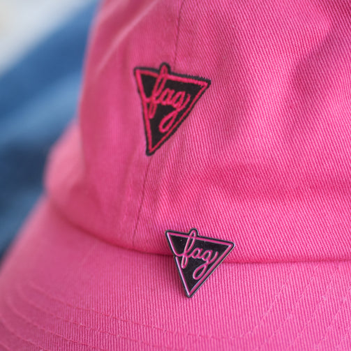 Fag Hat (pink) - GAYPIN'