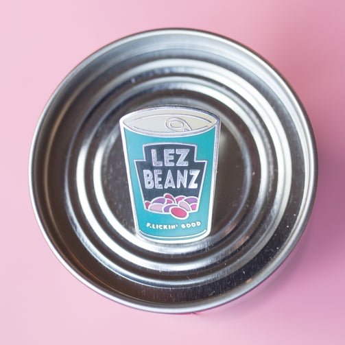 Lez Beanz pin - GAYPIN'