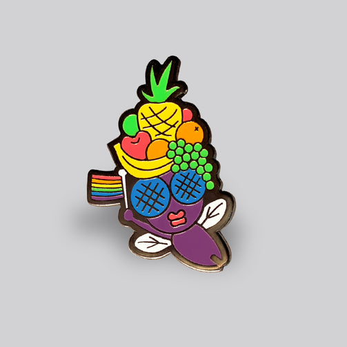 Fruit Fly pin - GAYPIN'