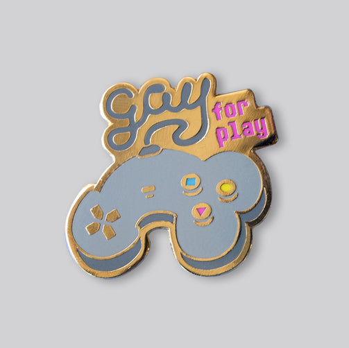 Gay for Play pin - GAYPIN'