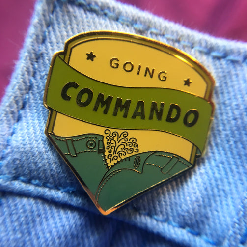 Going Commando Pin - GAYPIN'