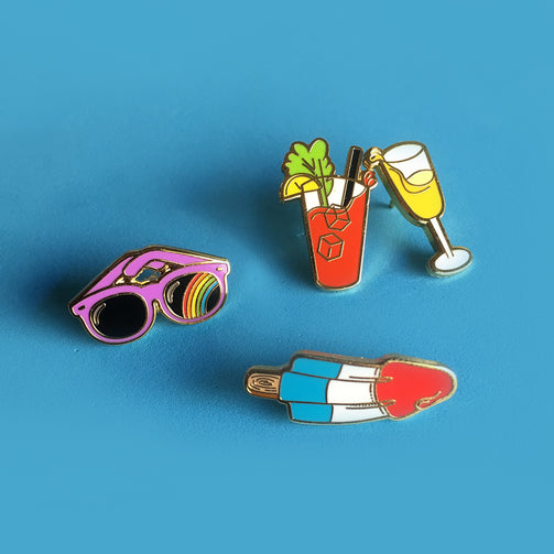 Cool For The Summer Pin - GAYPIN'