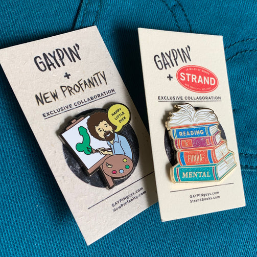 Reading Is Fundamental pin - GAYPIN'