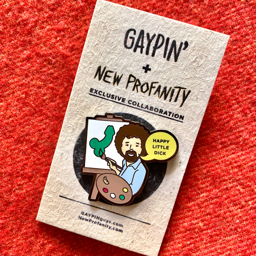 Happy Little Bob pin - GAYPIN'