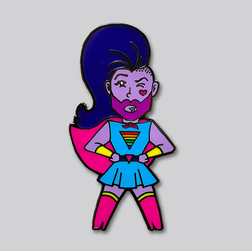 Super Queero Pin - GAYPIN'