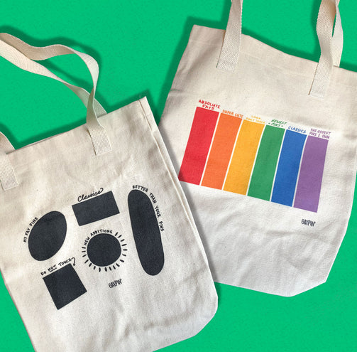 Pin Tote Bag - GAYPIN'