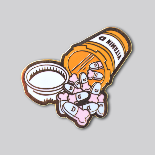 Vitamin D pin - GAYPIN'