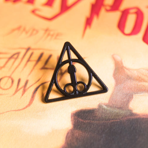 Dickly Hallows pin - GAYPIN'