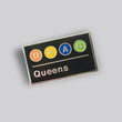 D.R.A.G. Queens Subway pin - GAYPIN'