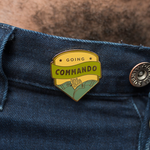 Going Commando Pin - GAYPIN'