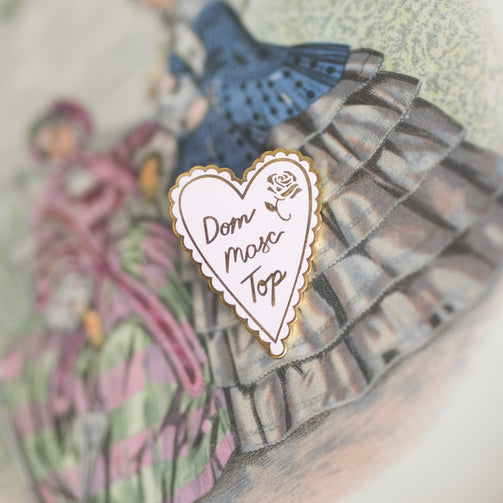 Dom Masc Top Pin - GAYPIN'