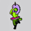 Punk Rock Unicorn Princess from Outer Space Pin - GAYPIN'